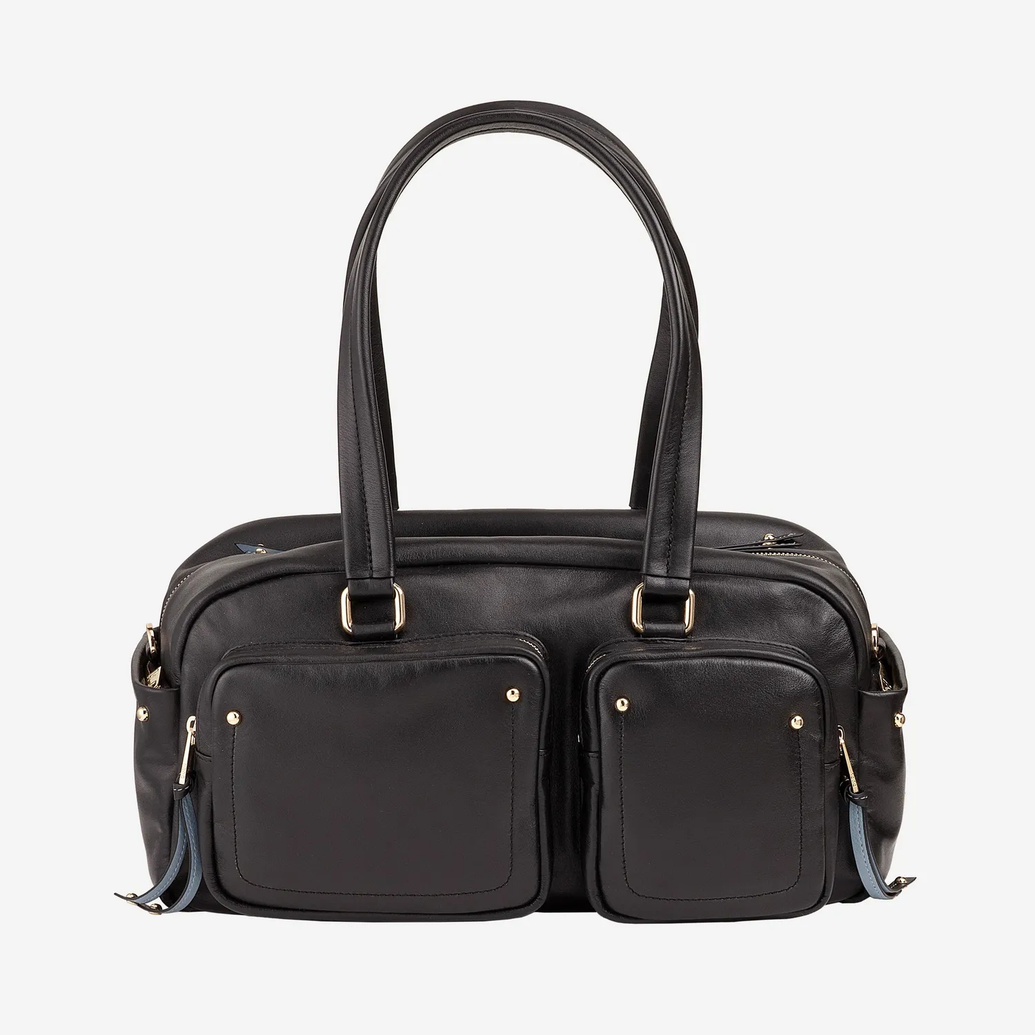 DuDubags Fanciful skulderveske Denim blue skinn