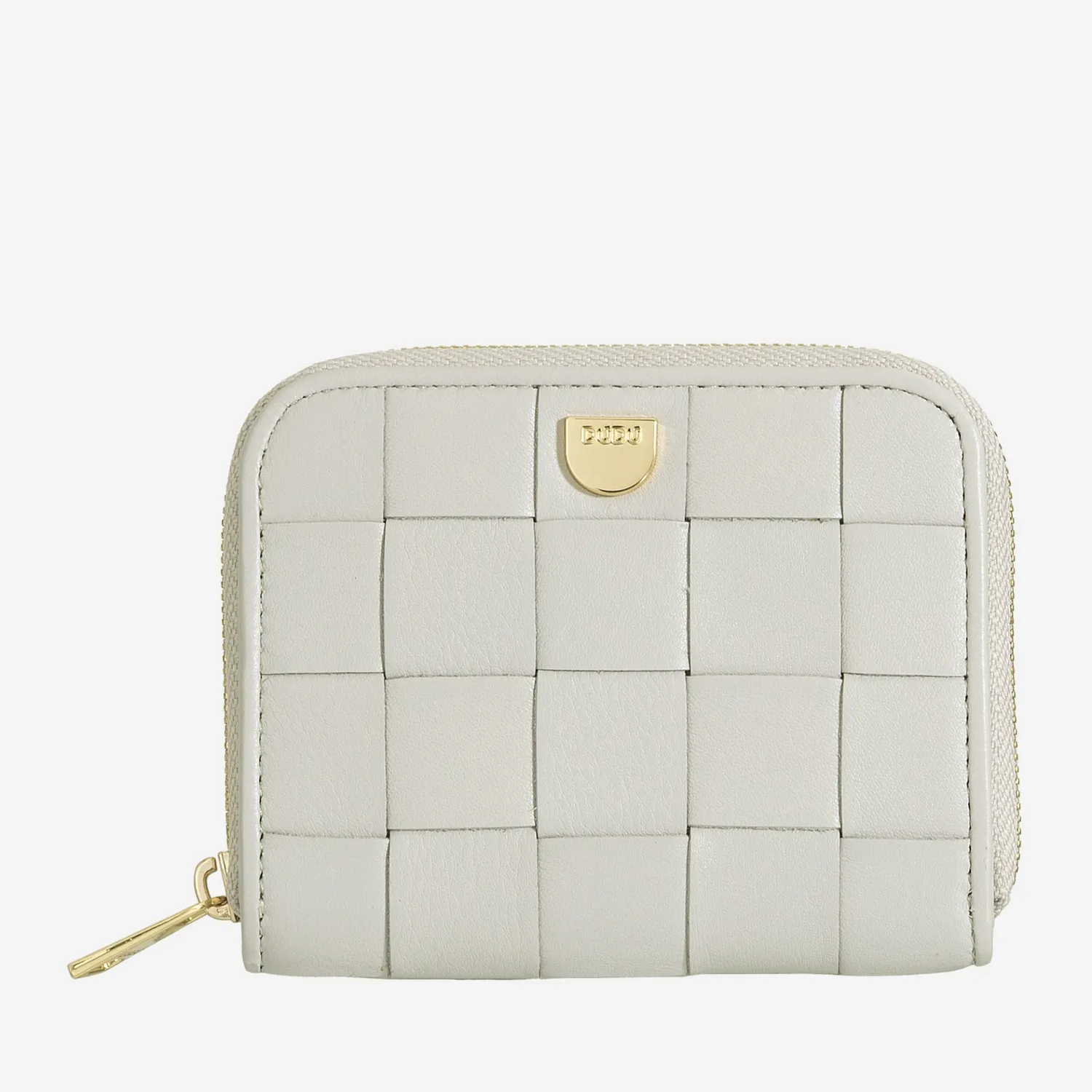 DuDubags Hokkaido lommebok oliven flettet