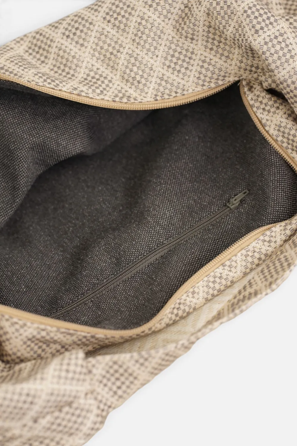 De La Mur Galleta Pant skulderveske grå jacquard