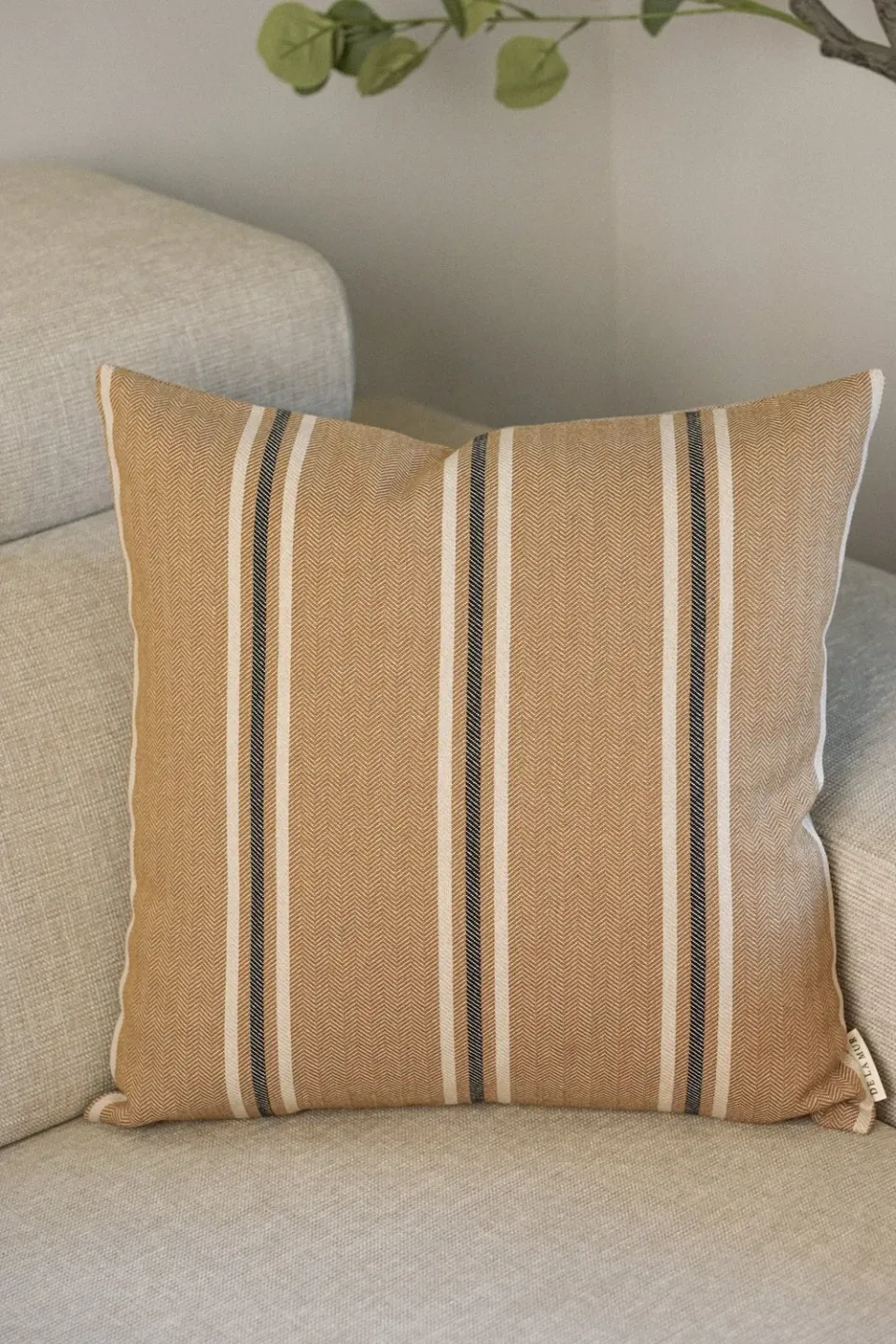 De La Mur Polo putetrekk 45x45 cm stripet bomull