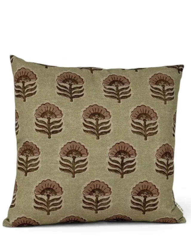 De La Mur Dira putetrekk floral rosa beige