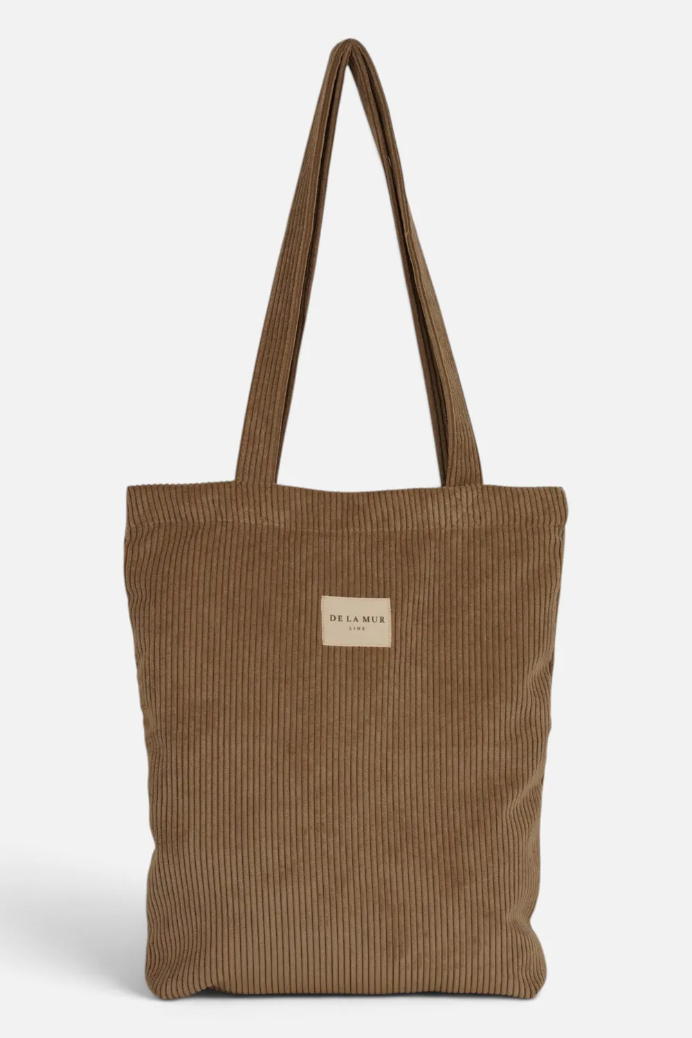 De La Mur Toast totebag 35x36x9 cm beige kord