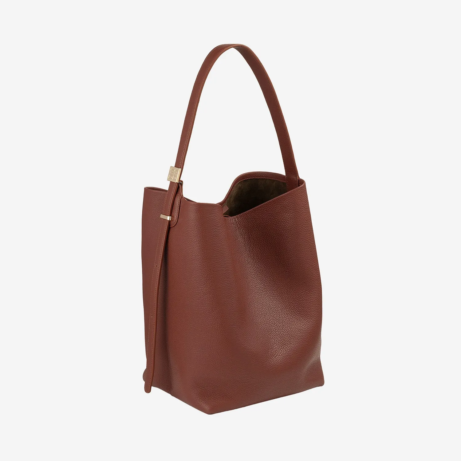 DuDubags Brera skulderveske taupe nappaskinn