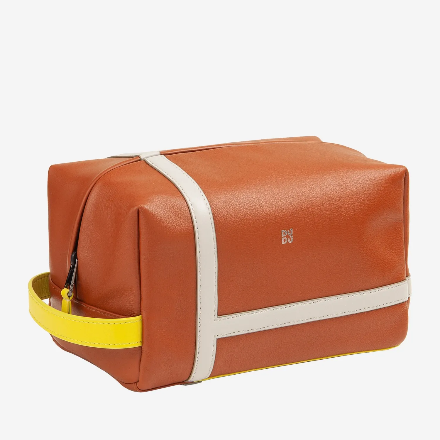 DuDubags Lampedusa toalettmappe Pearl i skinn