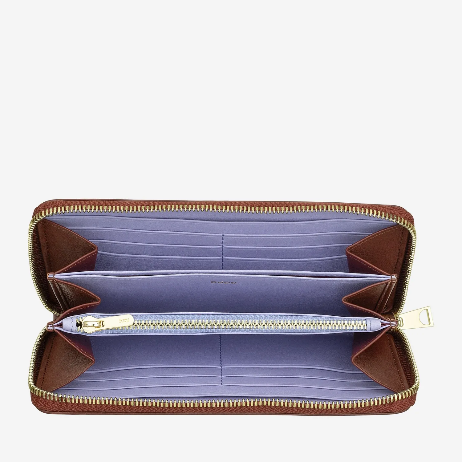 DuDubags Mauritius lommebok nude glidelås RFID