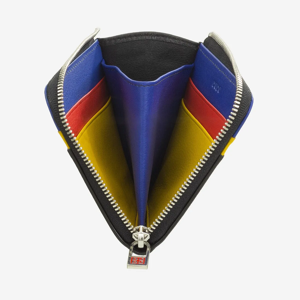 DuDubags Lombok lommebok svart skinn kompakt