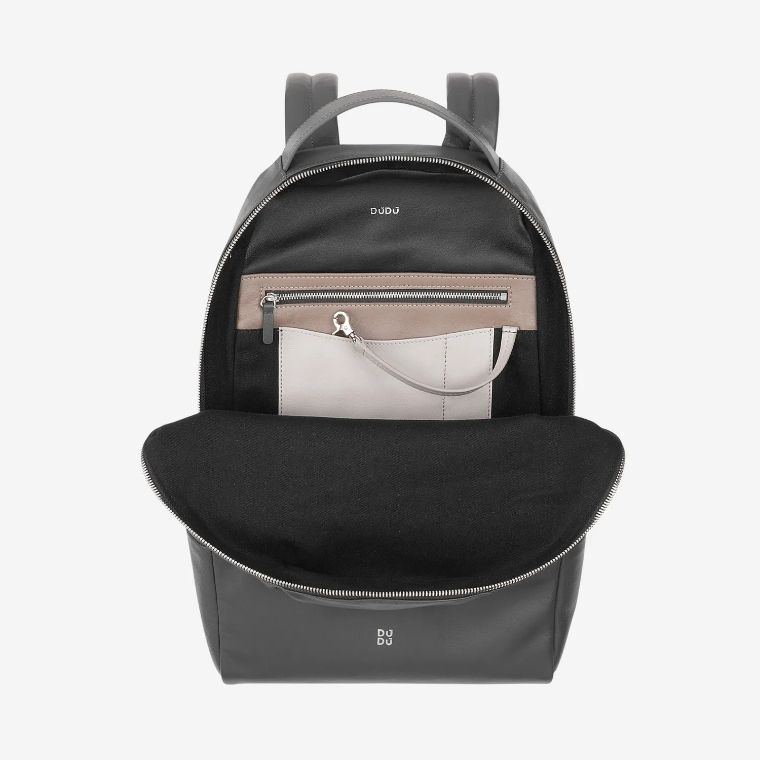 DuDubags Rio ryggsekk skinn Rosa flamingo