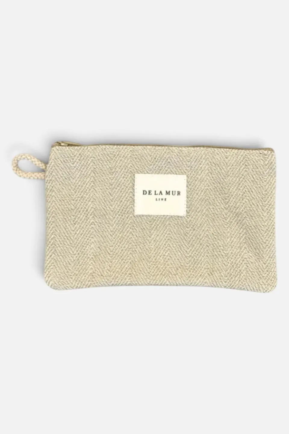 De La Mur Piga mini toalettmappe beige 17,5 cm