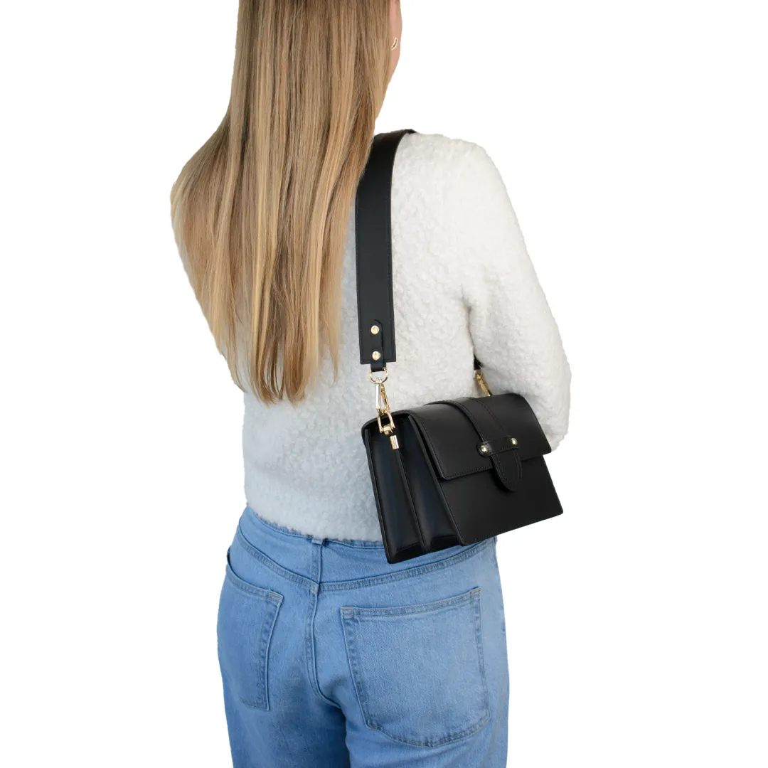 Latalia Atri skinnveske rød 22 cm