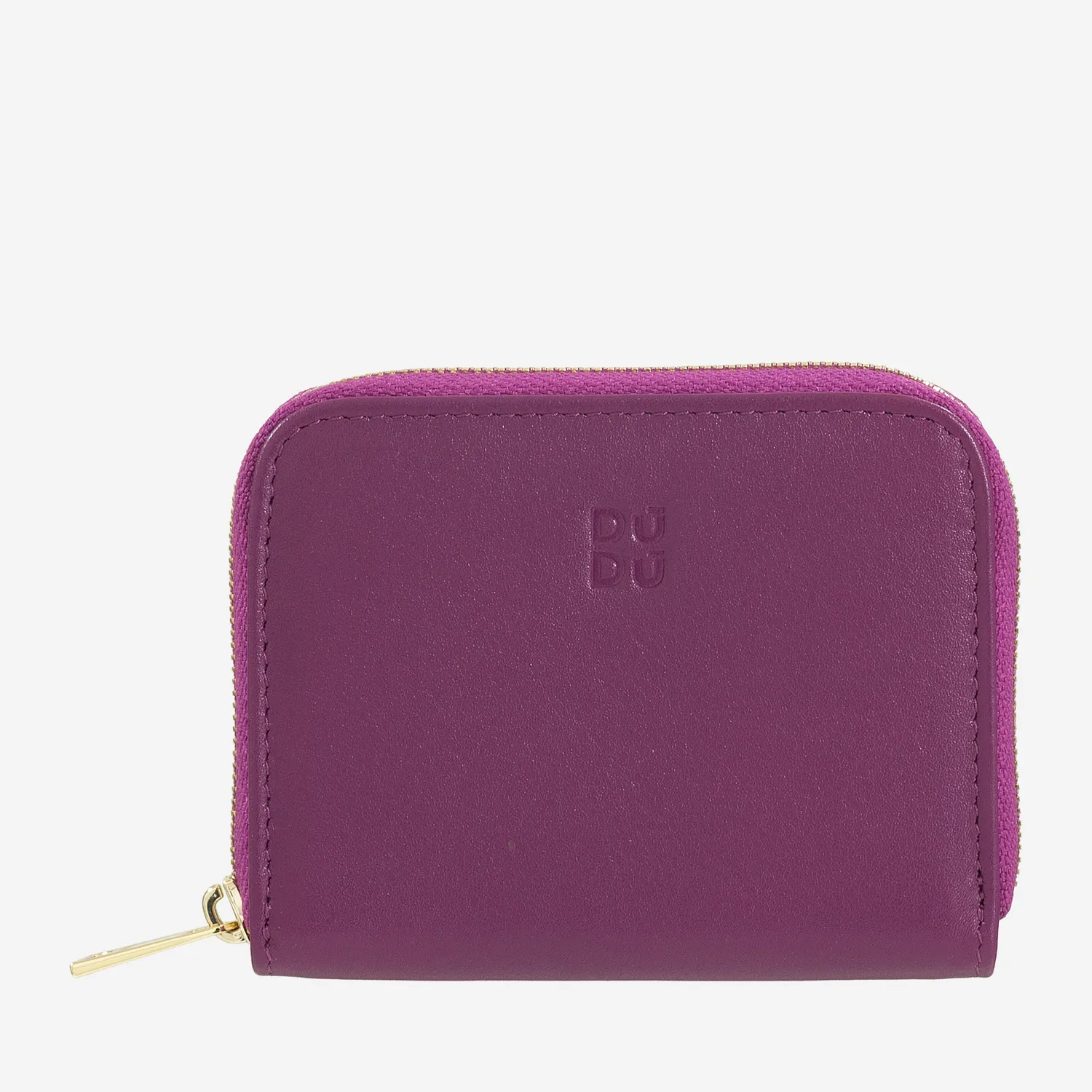 DuDubags Hokkaido myntpung fuksia nappa glidelås
