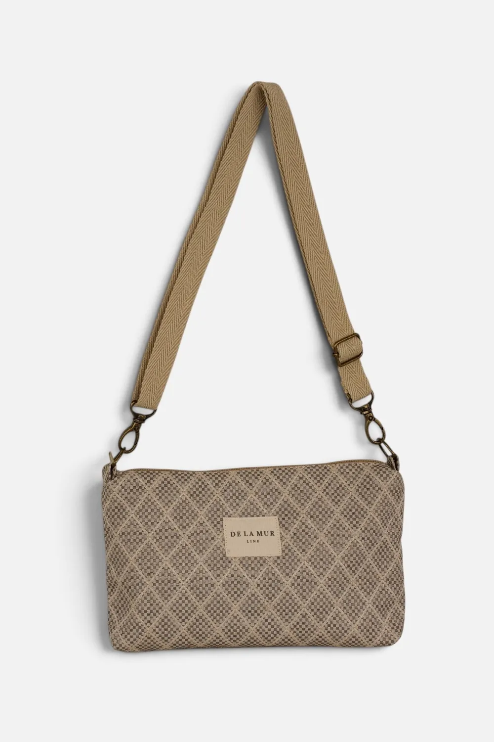 De La Mur Pant clutch grå 29x17x5 cm