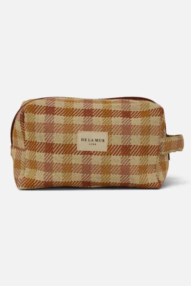 De La Mur Neceser Mediano Zia toalettmappe 18cm oransje