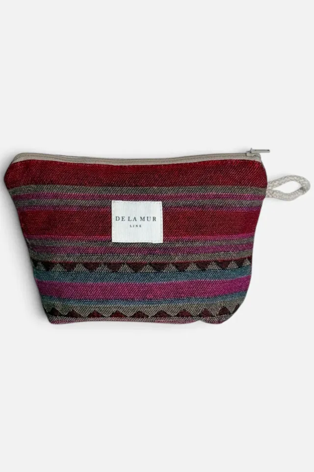 De La Mur Aura liten toalettmappe 13x19 cm jacquard