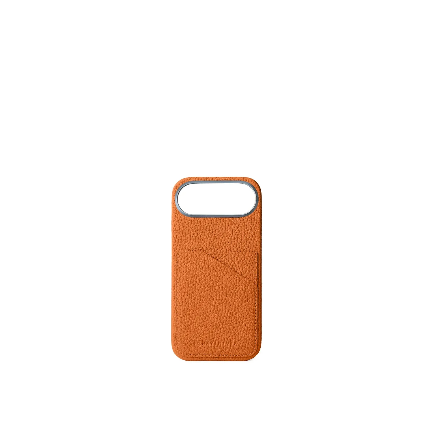 Bonaventura iPhone 17 Air bakdeksel krympeskinn Svart