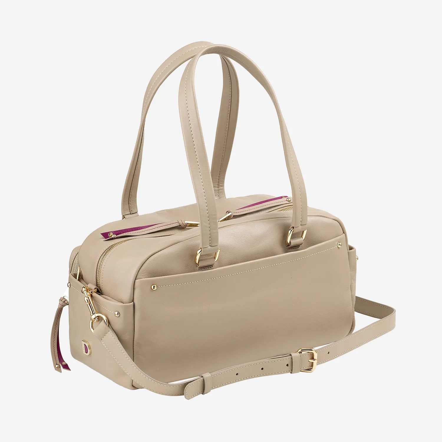 DuDubags Fanciful skulderveske Denim blue skinn