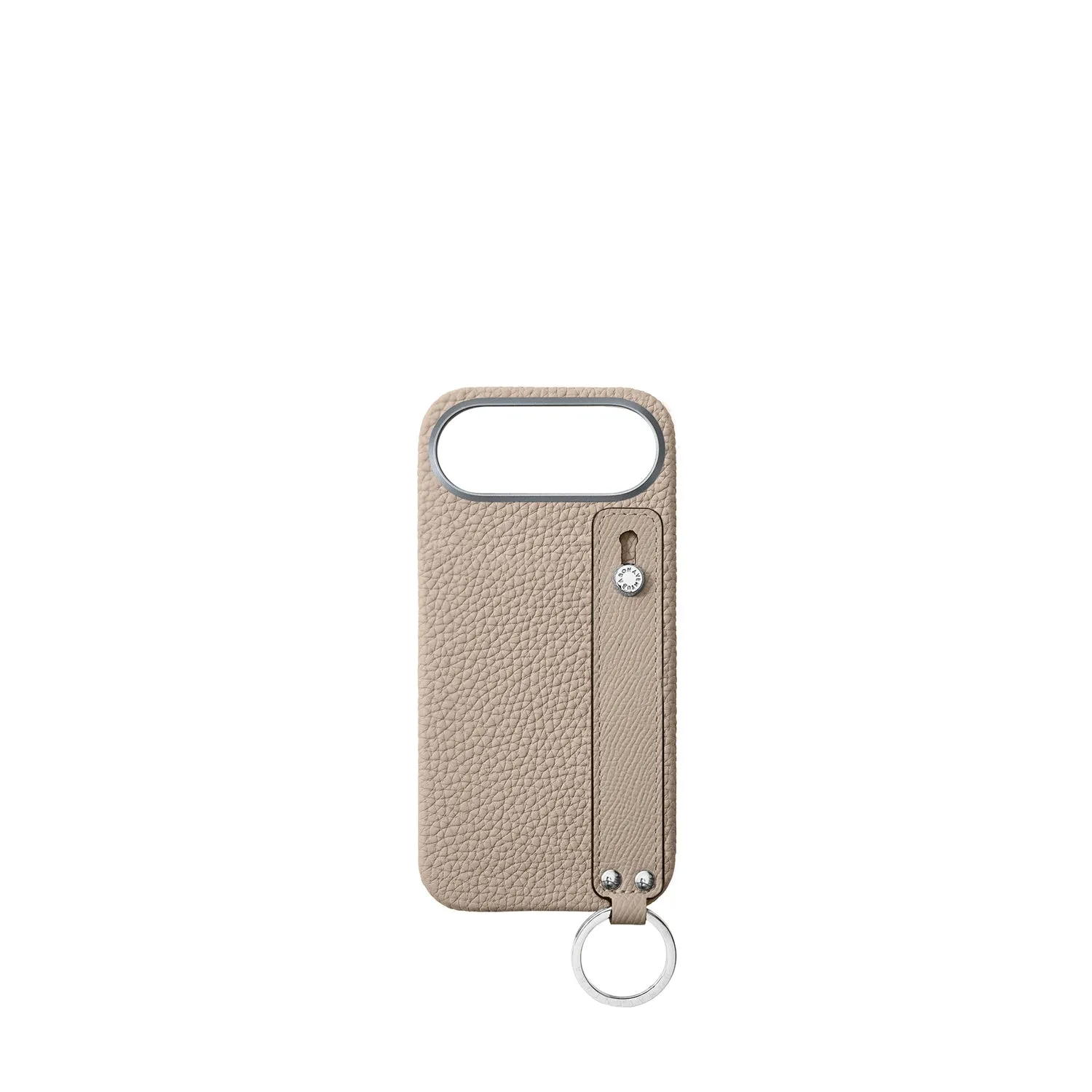 Bonaventura iPhone 17 Air bakdeksel Etoupe krympeskinn