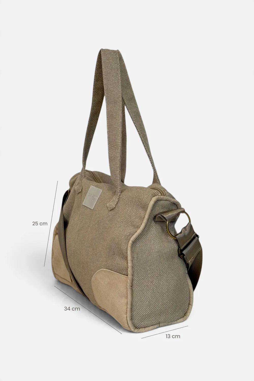 De La Mur Cowboy veske medium beige skulder