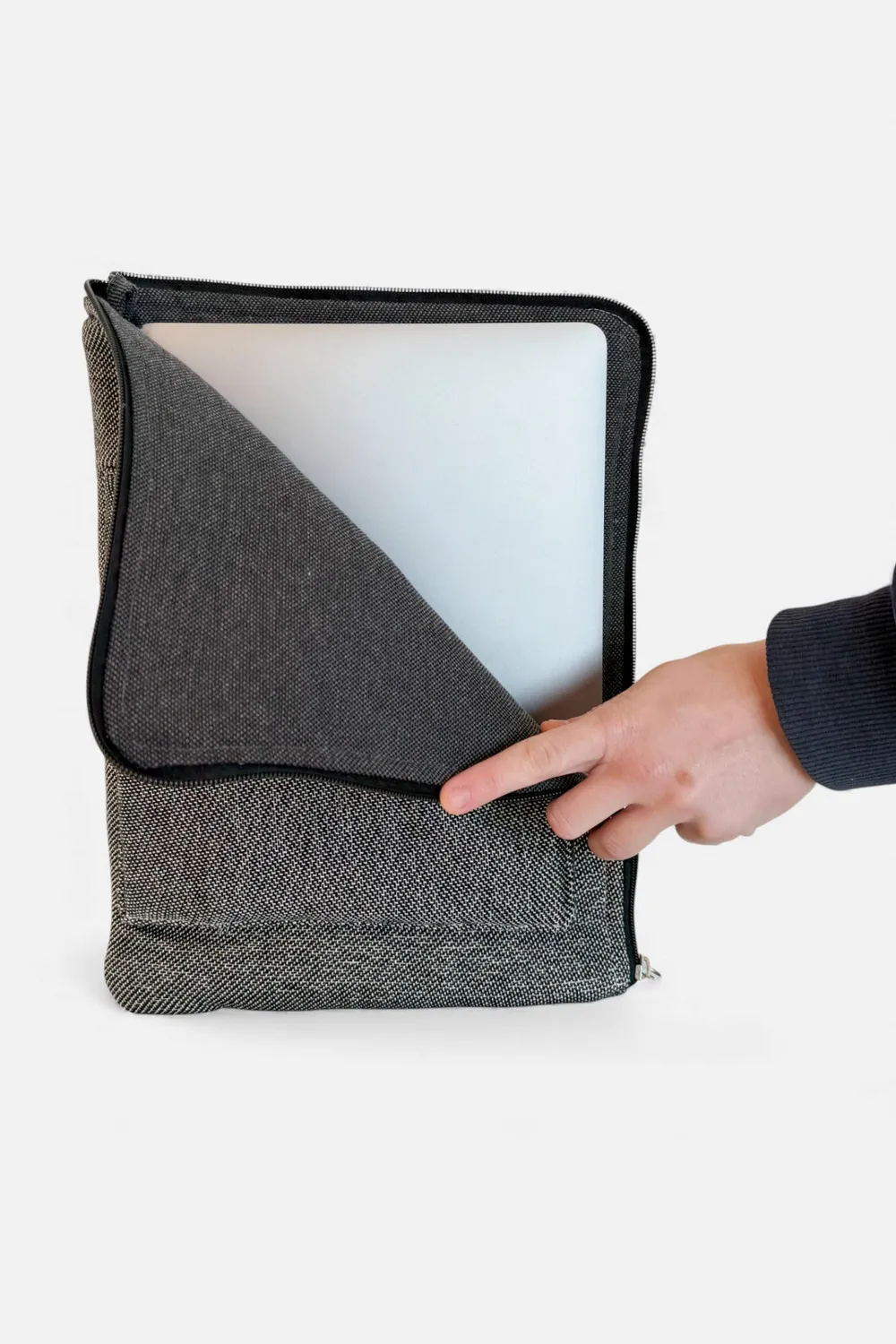 De La Mur Sinay laptopmappe svart 14 tommer