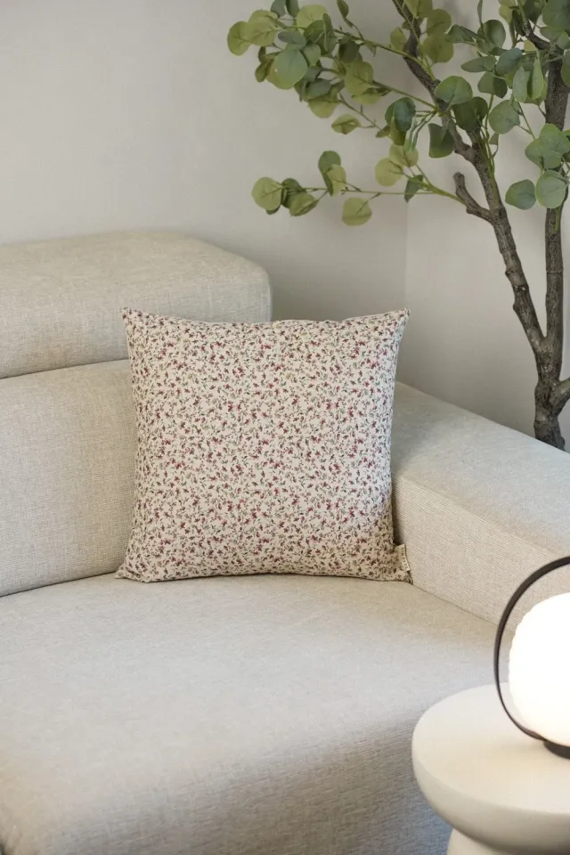 De La Mur Naila putetrekk 35x50 rosa blomstret