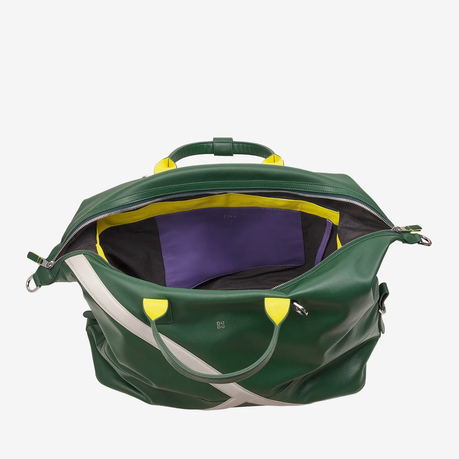 DuDubags Miami tennisbag pearl skinn duffel