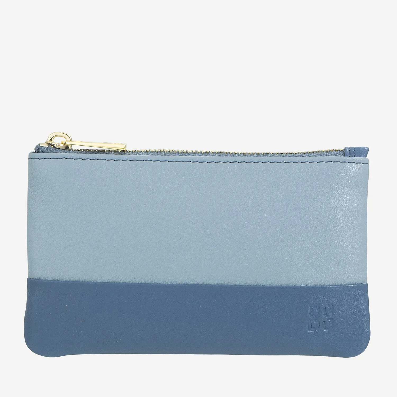 DuDubags Kimolos nøkkeletui denimblå nappa
