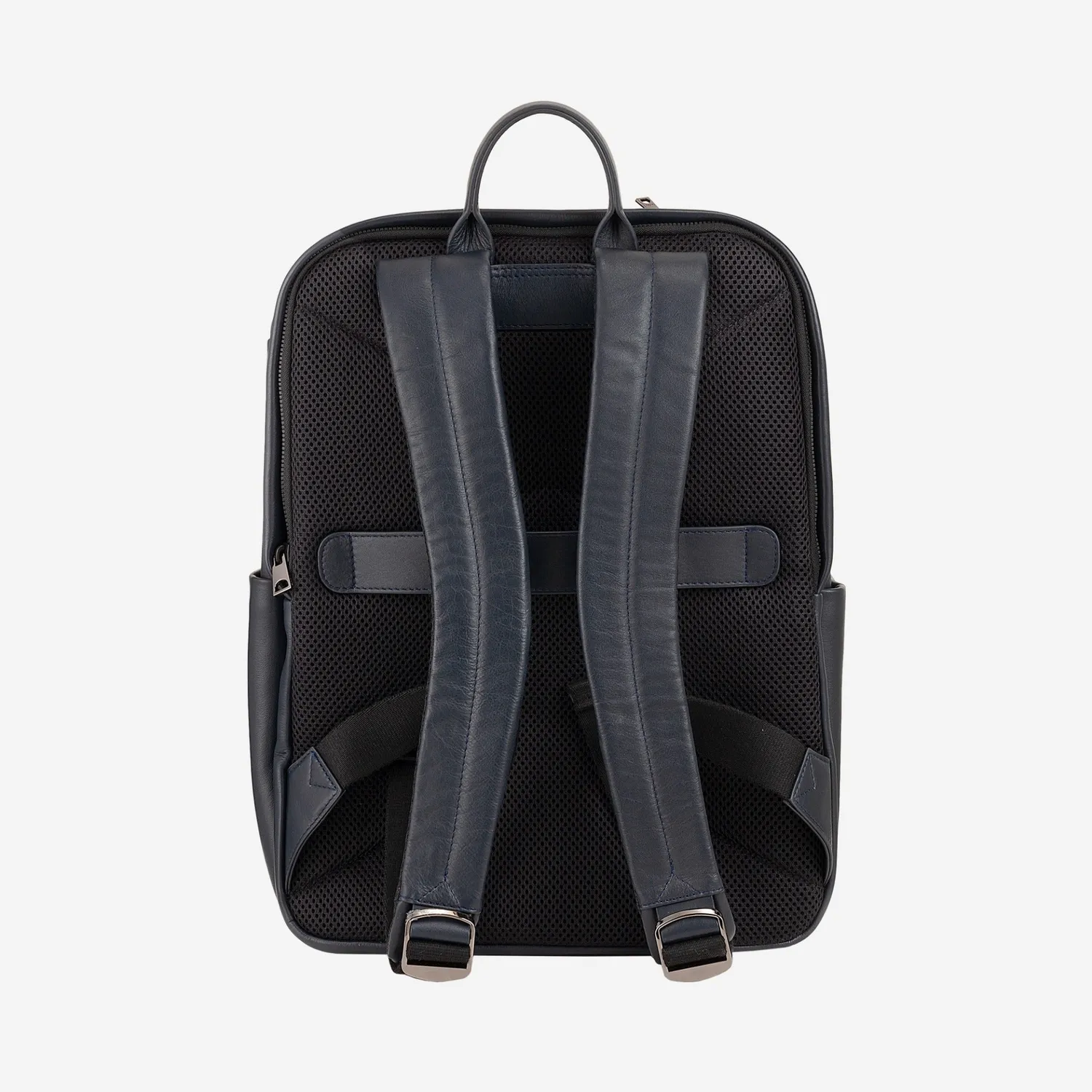 DuDubags Sydney ryggsekk skinn Navy slitesterk