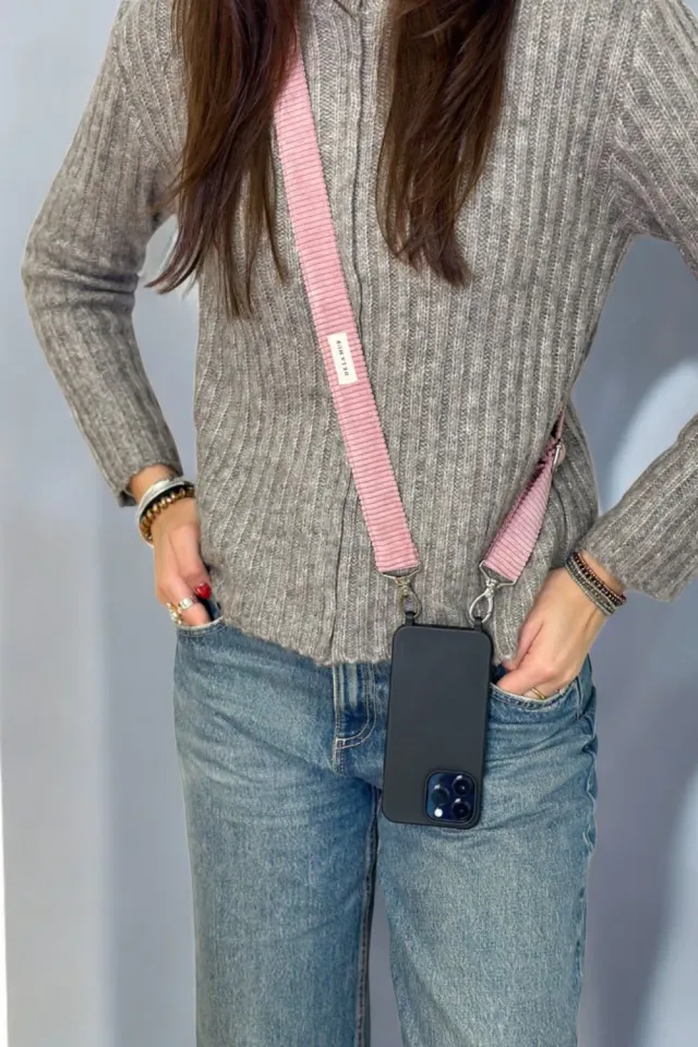De La Mur Cot mobilreim rosa 130 cm kordfløyel