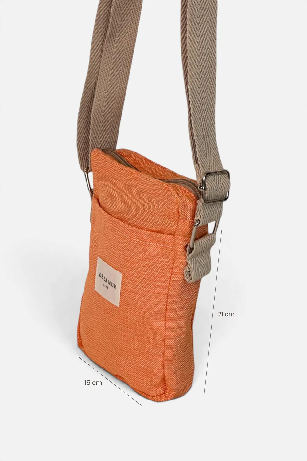 De La Mur Bolsillo Gina mobilveske oransje 15x21 cm