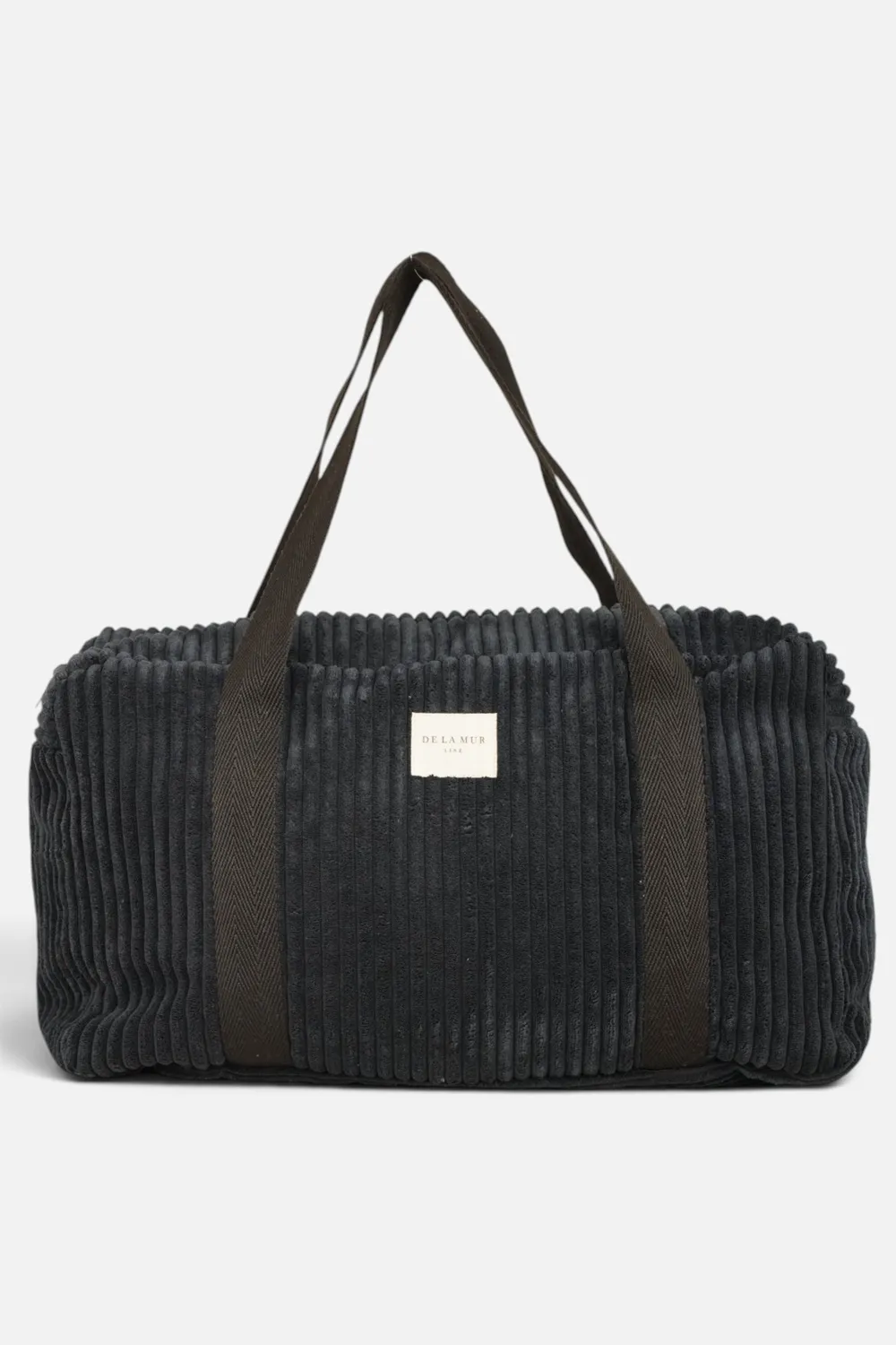 De La Mur Sport Curly treningsbag 49 cm svart kordfløyel