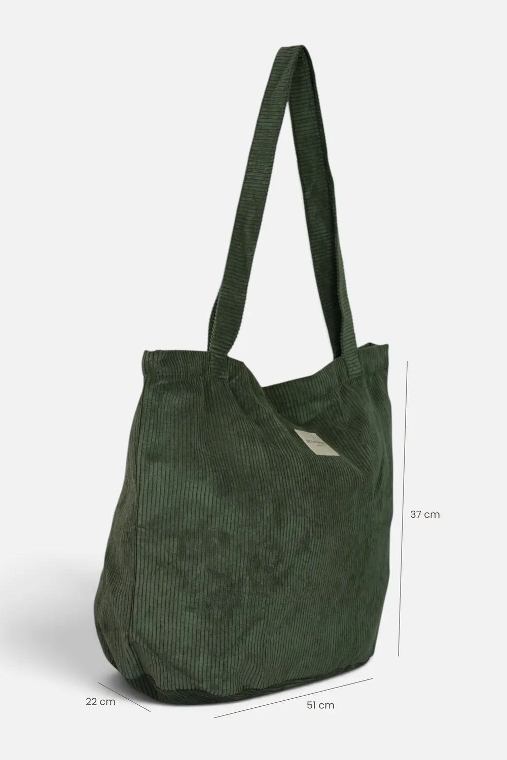 De La Mur Tree shopper stor mørkegrønn
