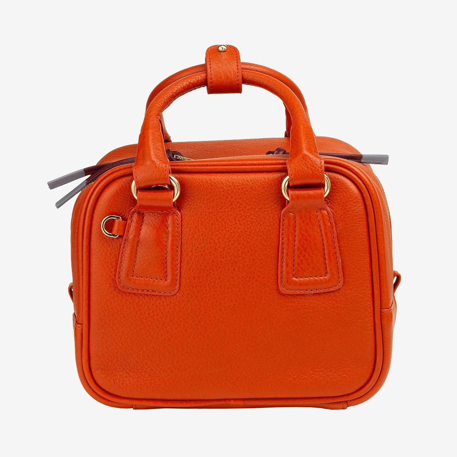 DuDubags Aurora håndveske skinn Cloud grey