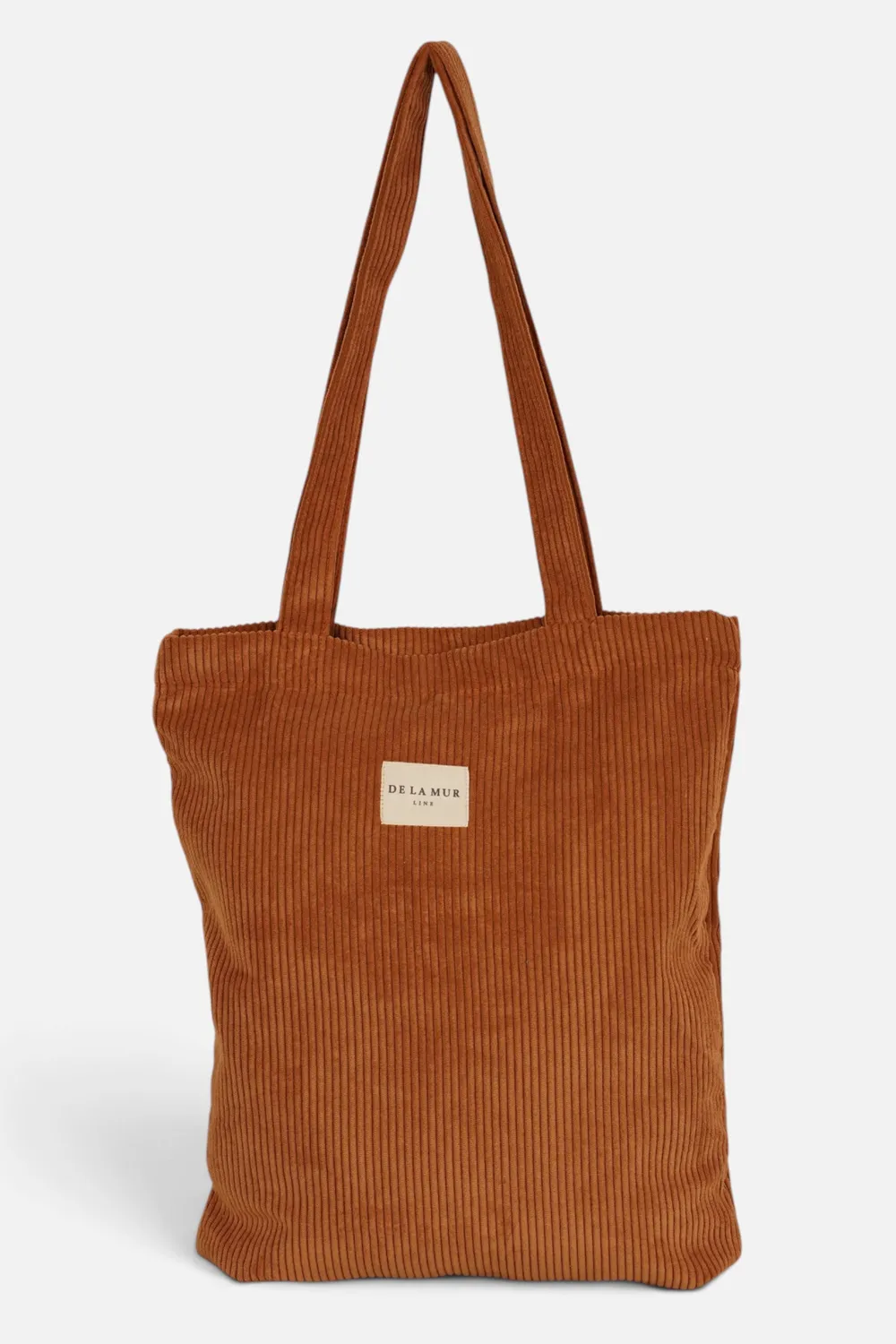 De La Mur Barro totebag kordfløyel terrakotta