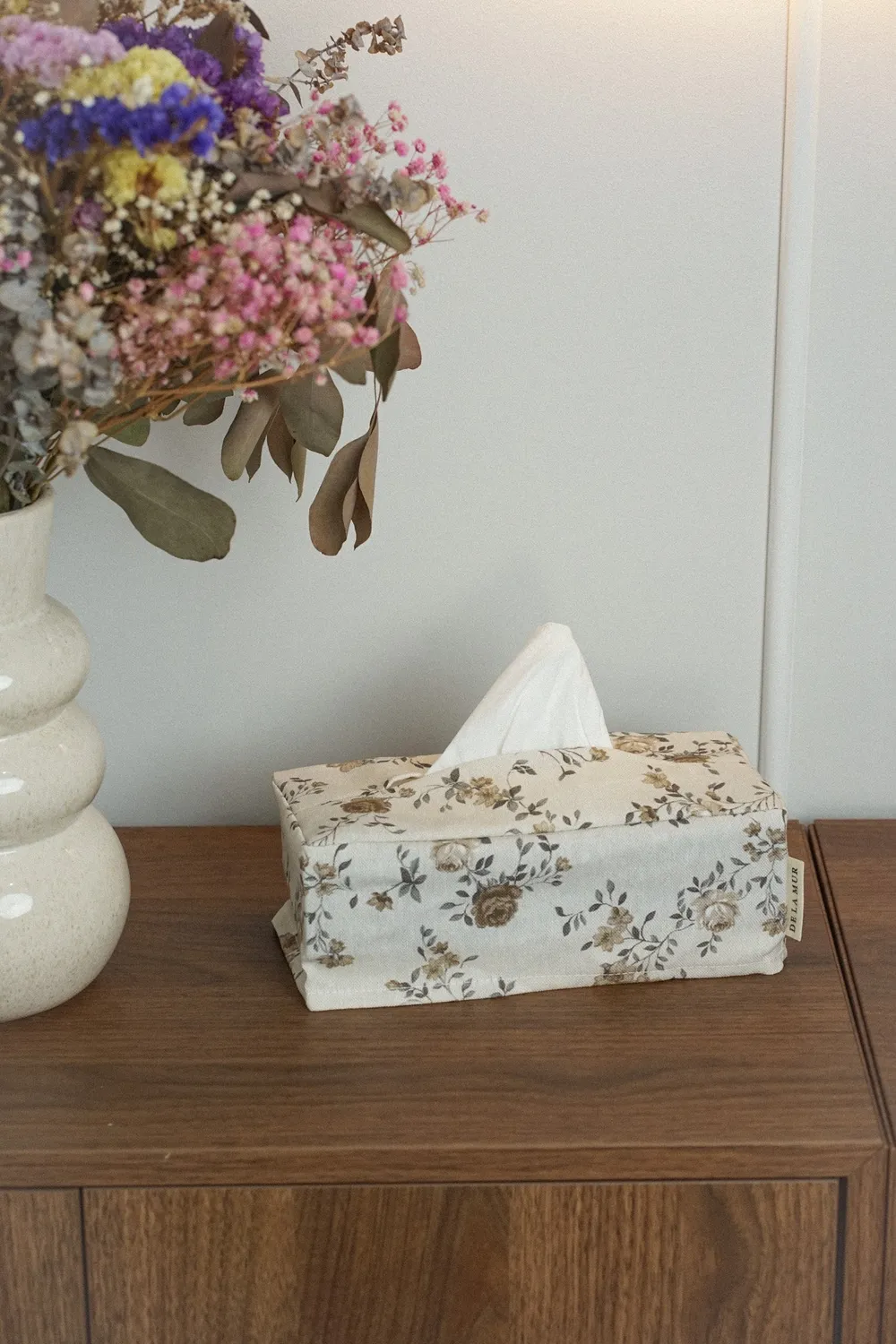 De La Mur Bara boks-trekk 23 cm blomstret