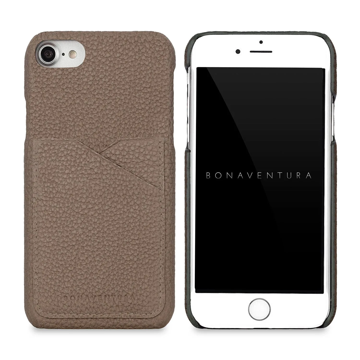 Bonaventura iPhone 16 Pro bakdeksel krympskinn Etoupe