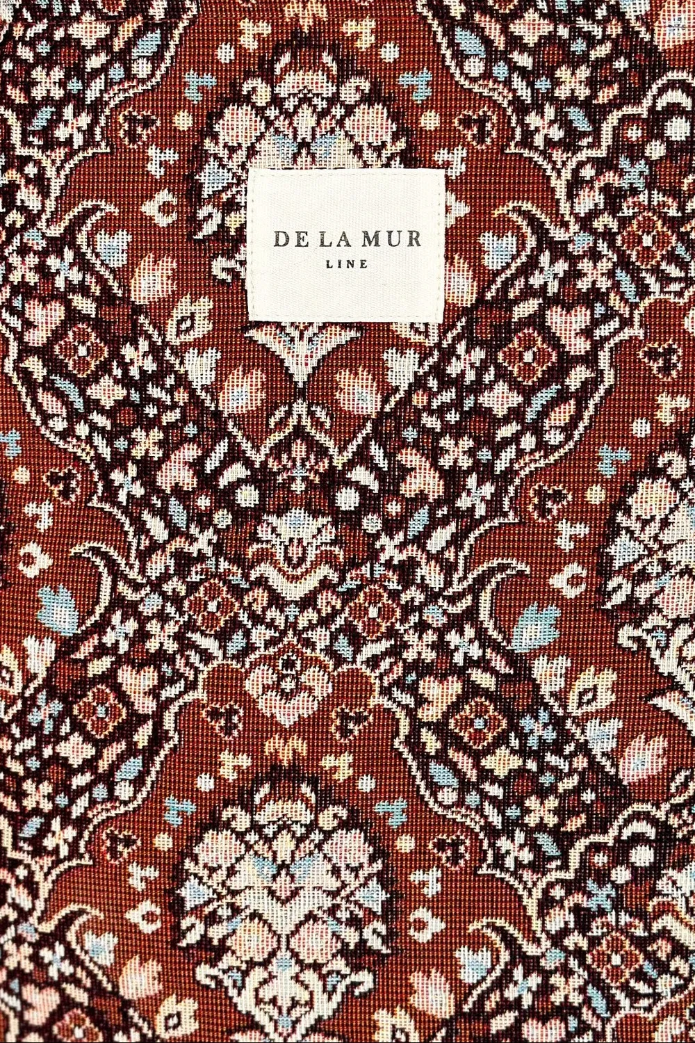 De La Mur Roco Grande shopper stor – retro jacquard