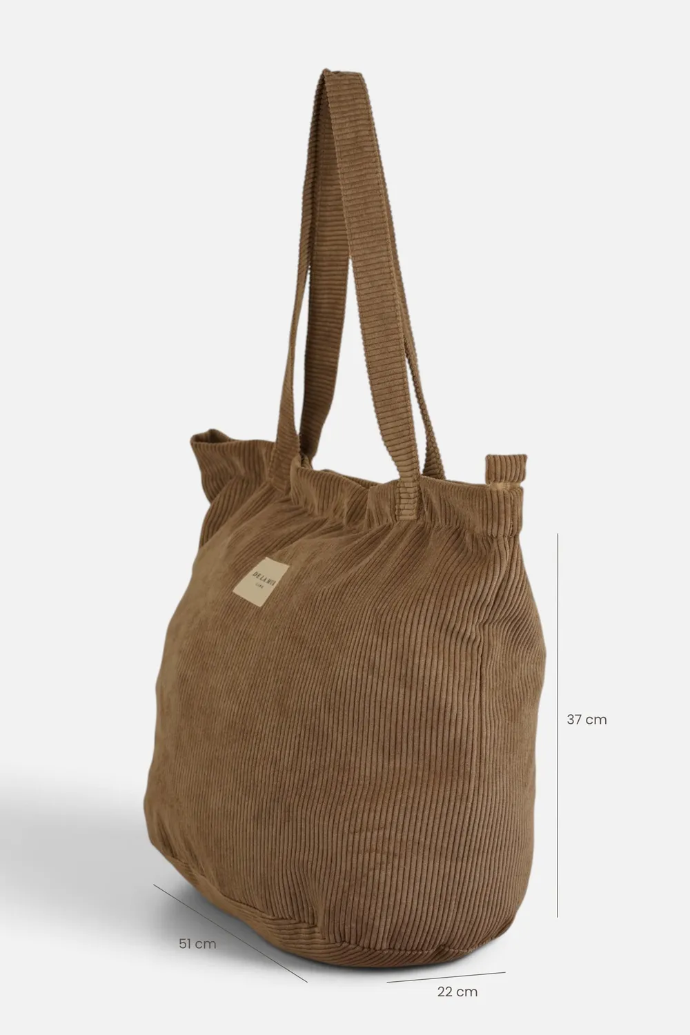 De La Mur Toast shopper stor beige 51 cm