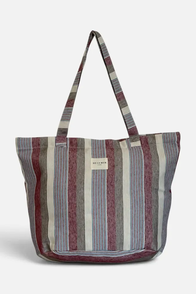 De La Mur Bosque Bolsa Grande shopper stripet