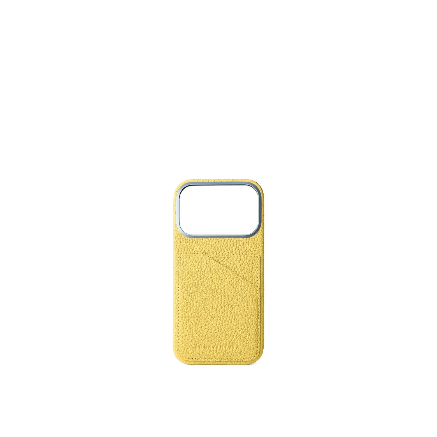 Bonaventura iPhone 17 Pro bakdeksel etoupe krympeskinn