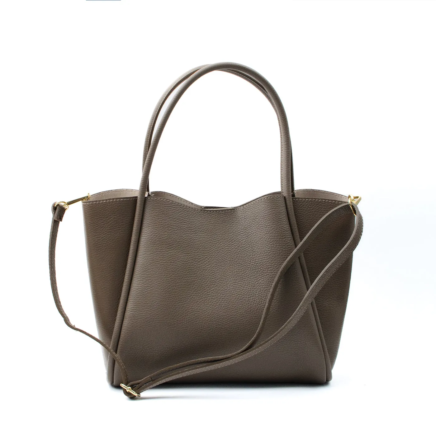 Latalia Florence L shopper skinn taupe