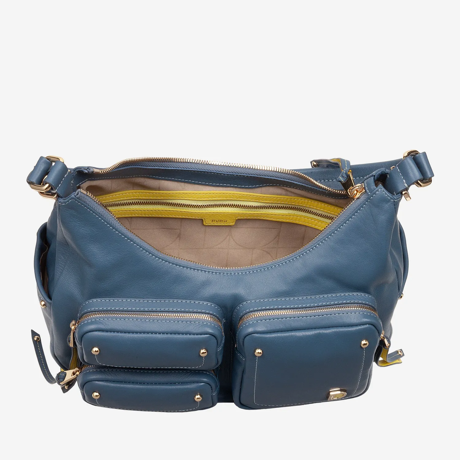 DuDubags City skulderveske skinn stor