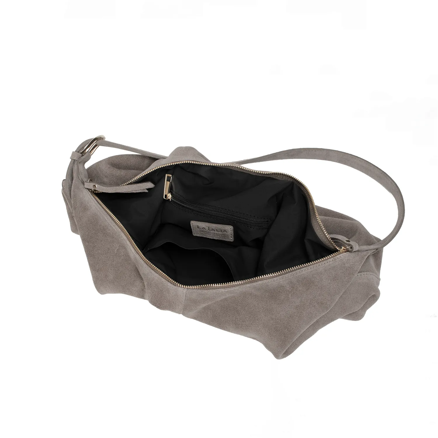Latalia Rosia Maxi veske semsket lys taupe