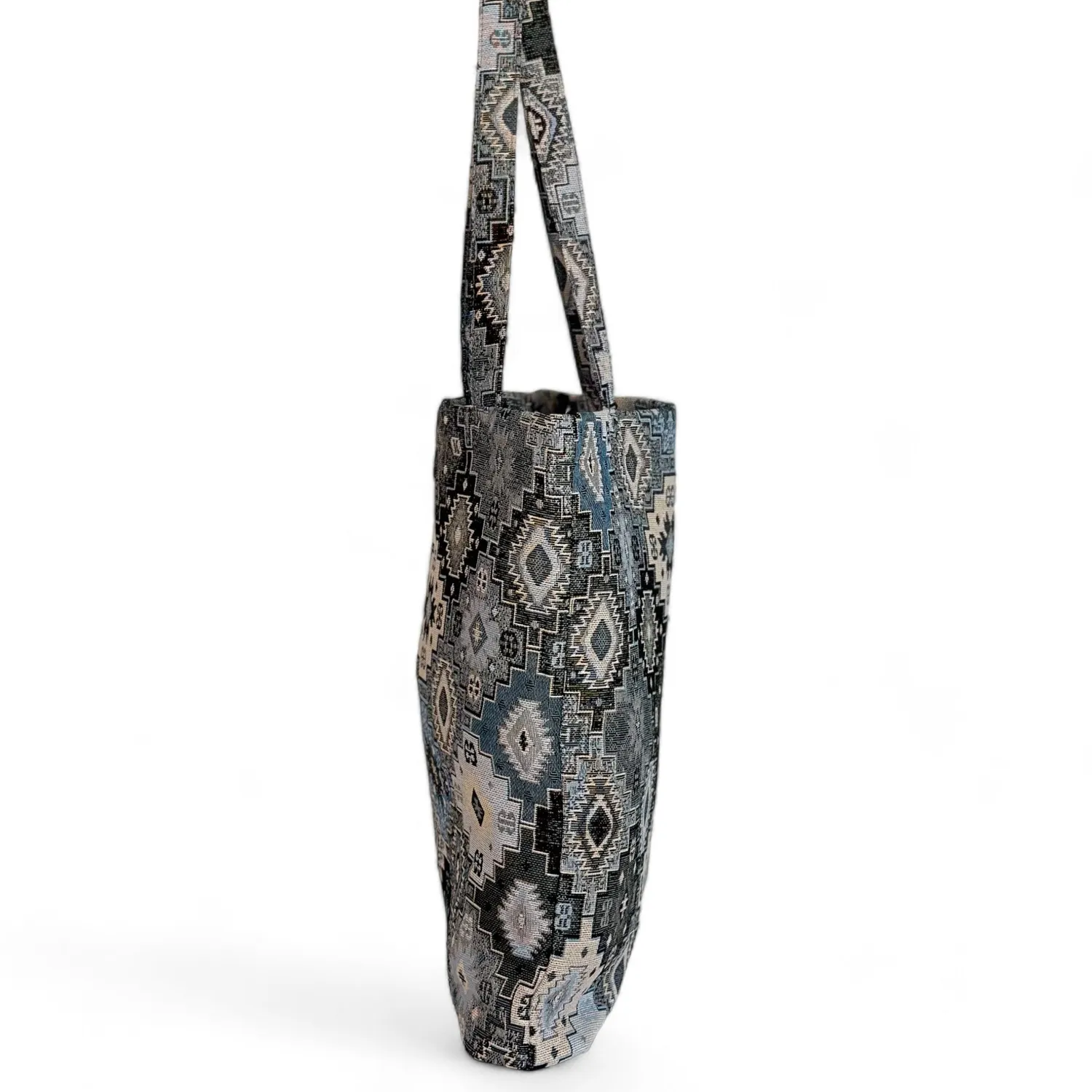De La Mur Klos Pequeña totebag liten etnisk blå