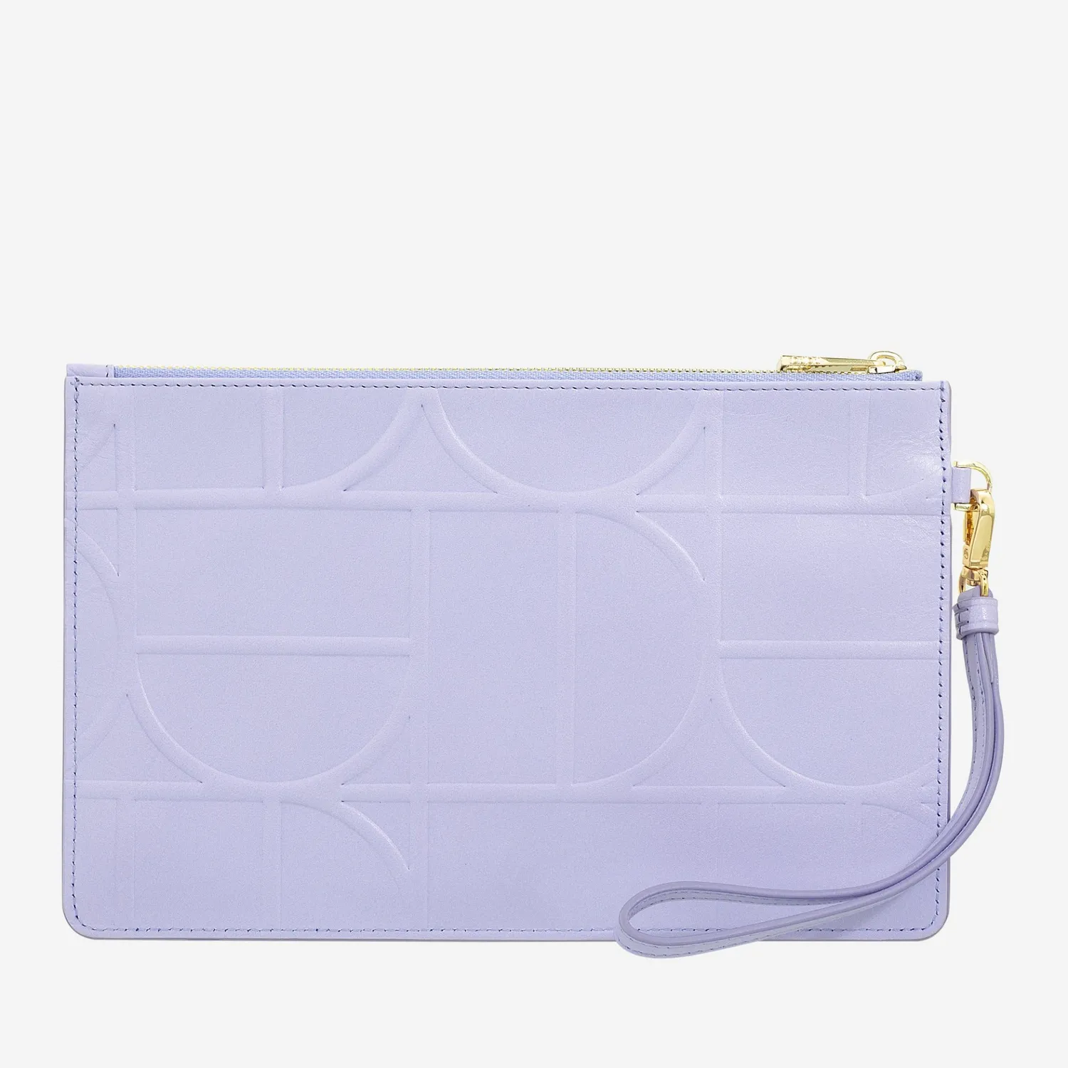DuDubags Bogota clutch lilla-oransje – skinnveske