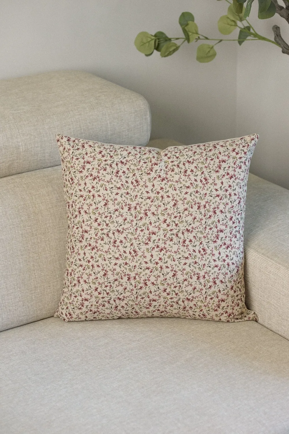 De La Mur Naila putetrekk 35x50 rosa blomstret
