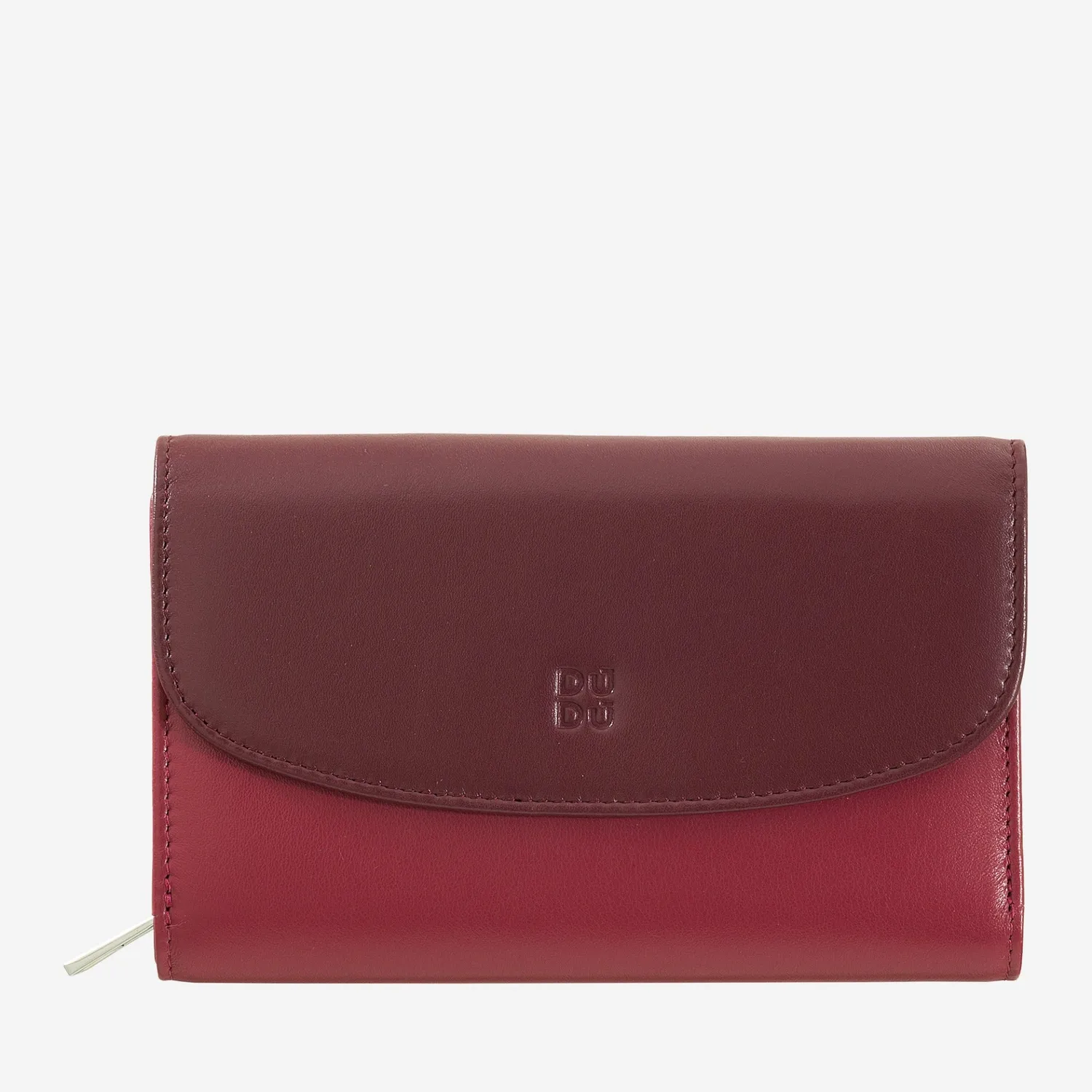 DuDubags Cannes lommebok svart lavendel nappaskinn