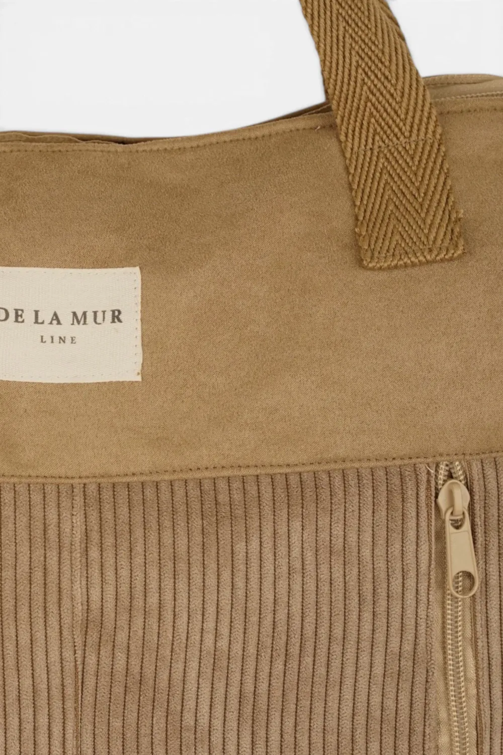De La Mur Toast stor veske 43x40x13 beige