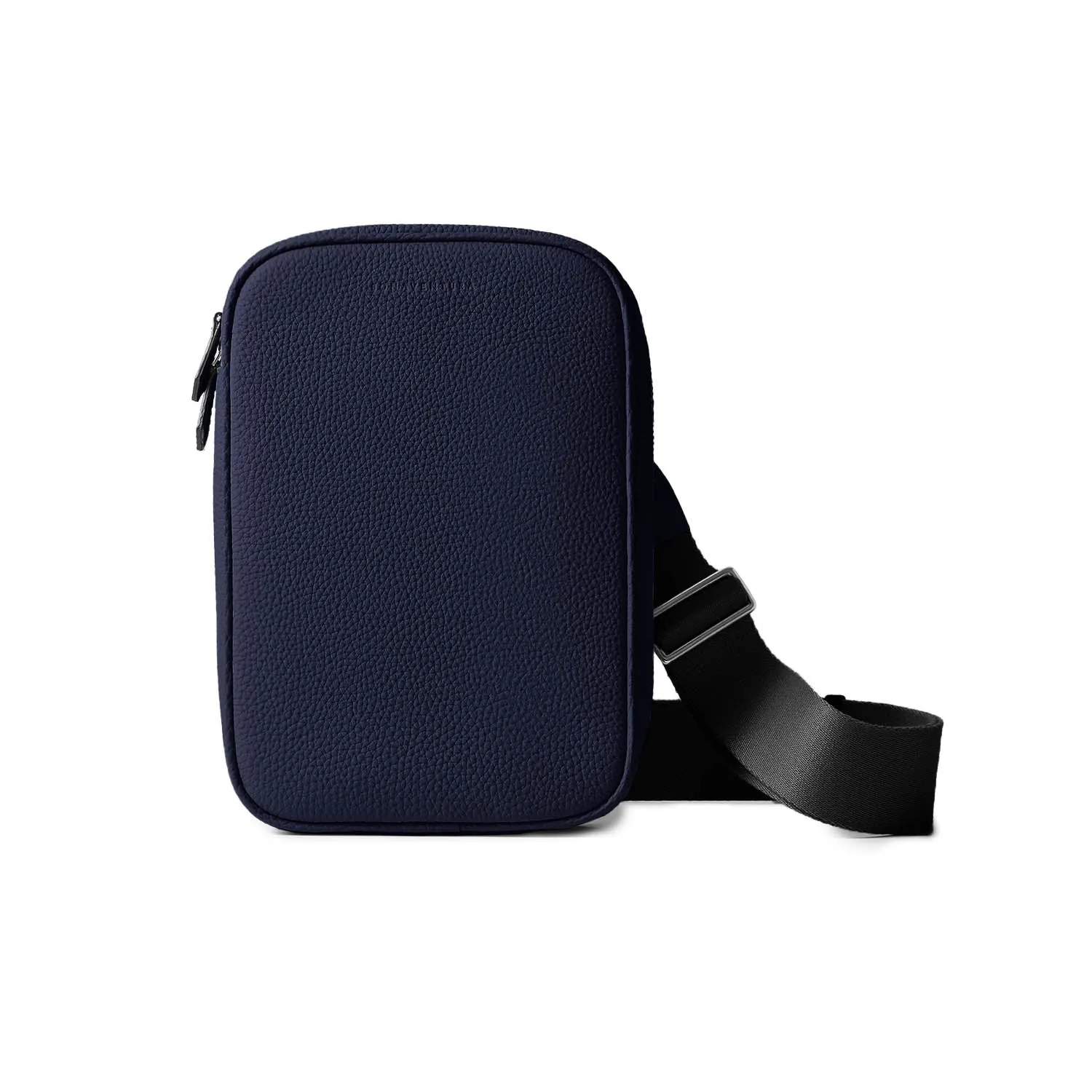 Bonaventura Paolo crossbody veske etoupe skinn