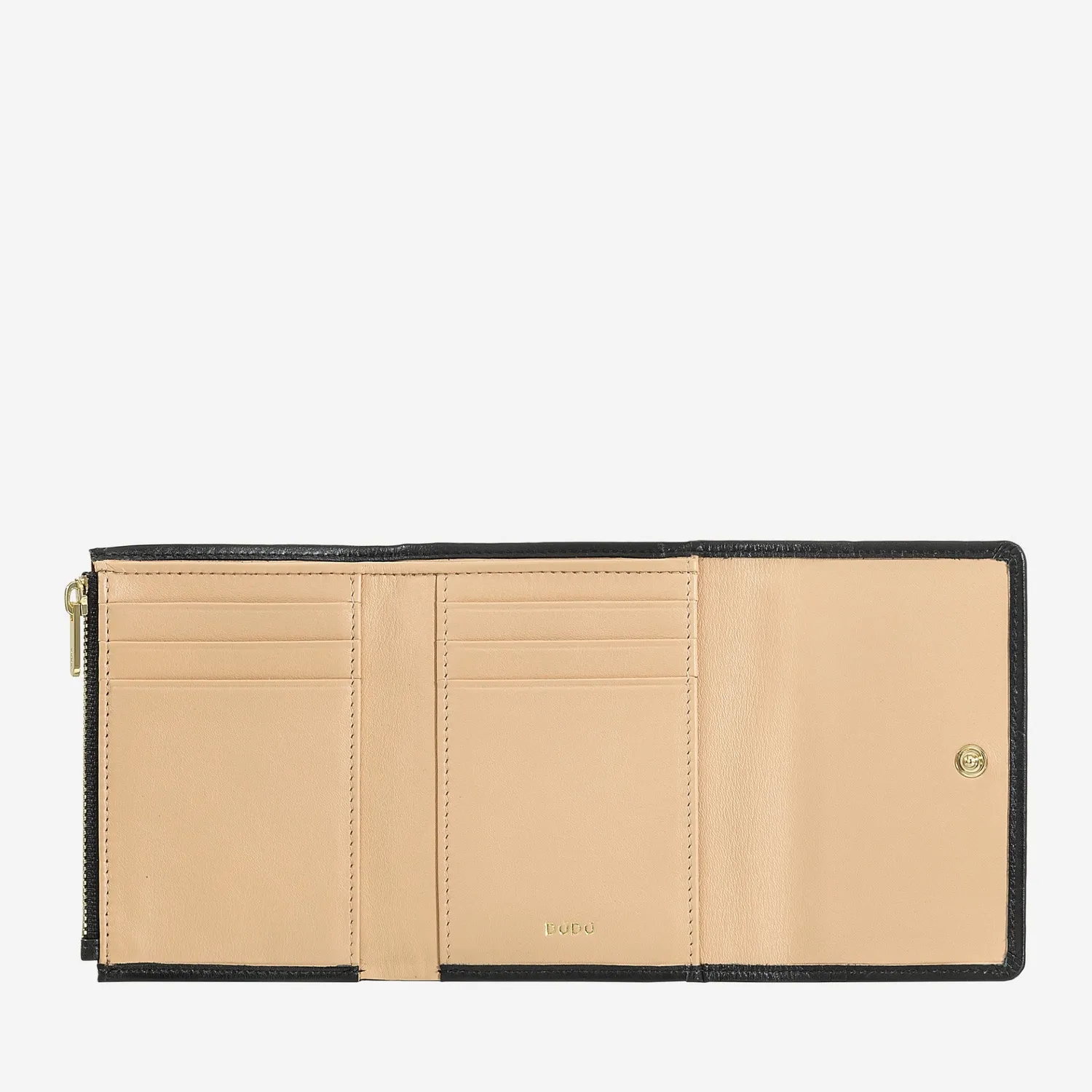 DuDubags Jerez lommebok dame lilla/oransje skinn