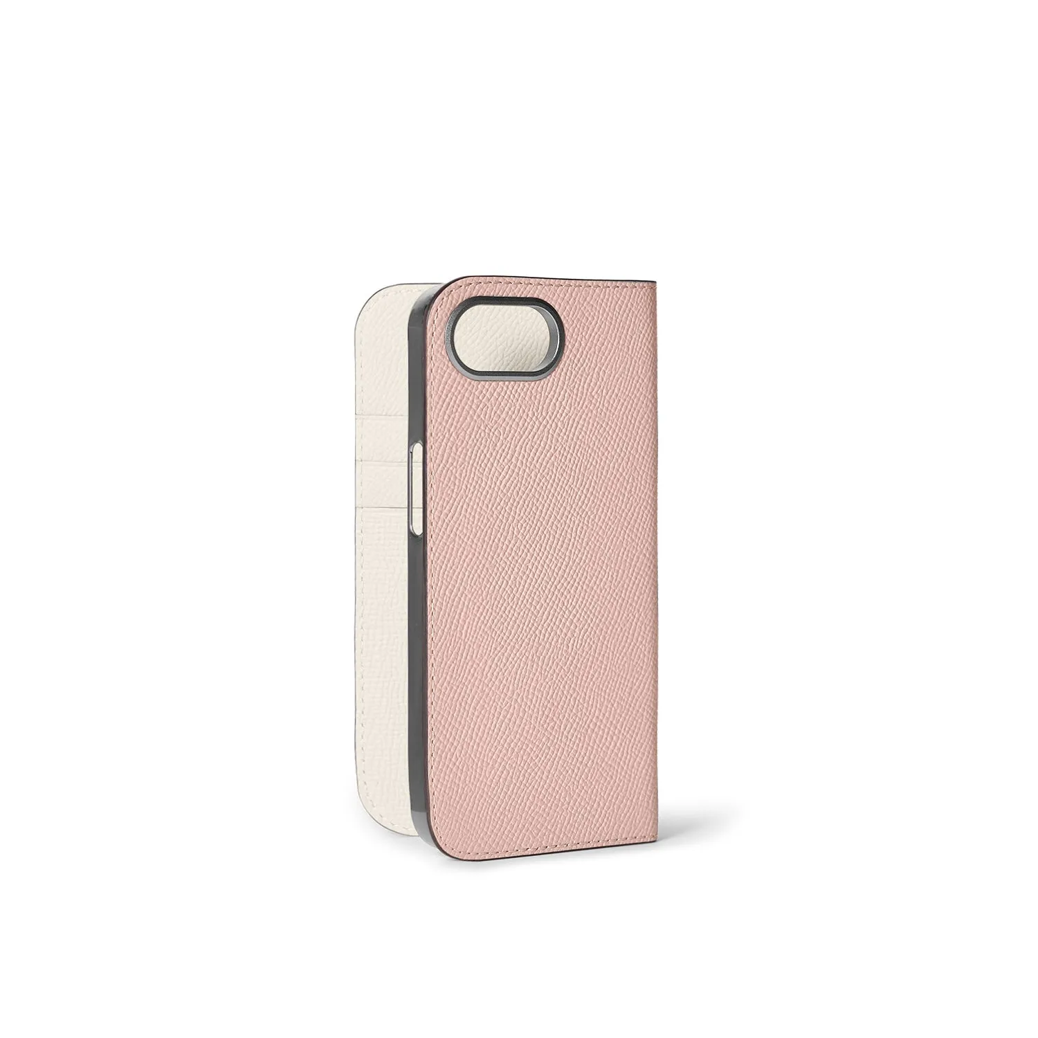 Bonaventura Nobile iPhone 16e/17e dagboketui Greige skinn