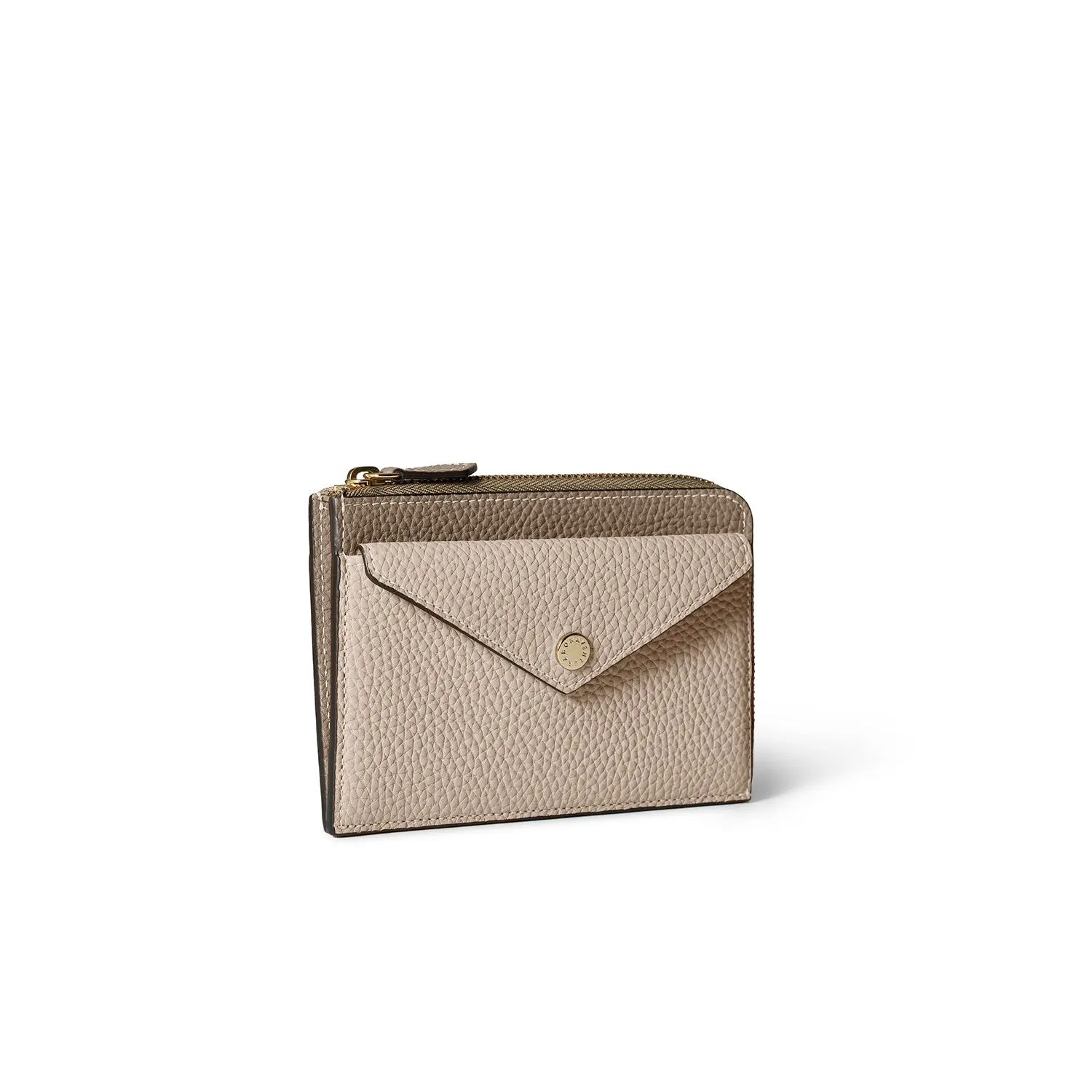 Bonaventura Zip konvoluttlommebok Etoupe Bordeaux